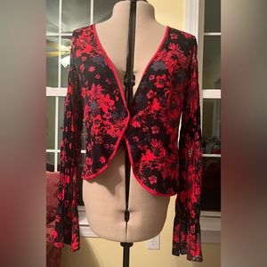 Free people Venice Floral top